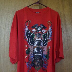 Vintage Griffin Active Wear Da Famous Hustla Men's 4XL T-Shirt RN# 110076